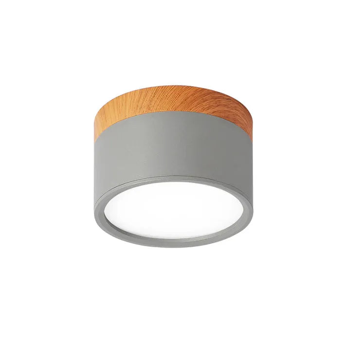 Fjord | Nordycka cylindryczna lampa sufitowa LED