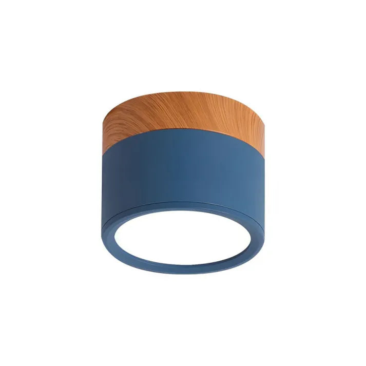 Fjord | Nordycka cylindryczna lampa sufitowa LED