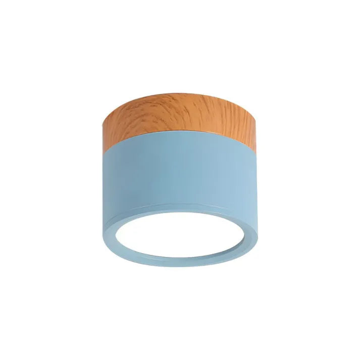 Fjord | Nordycka cylindryczna lampa sufitowa LED