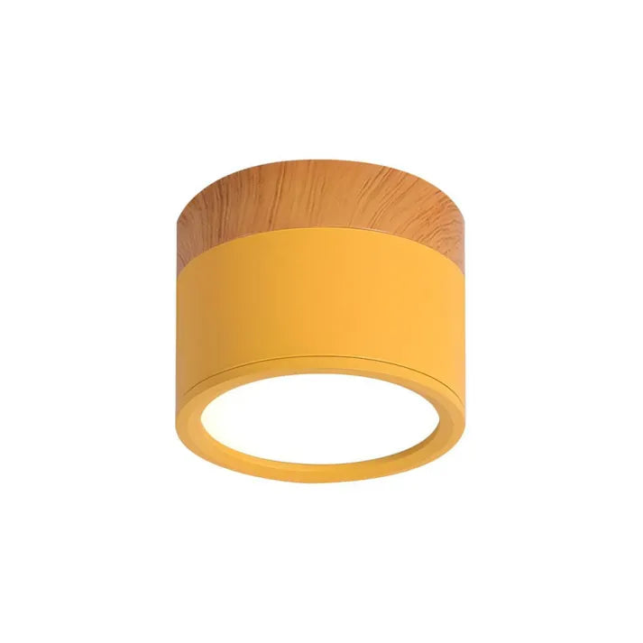 Fjord | Nordycka cylindryczna lampa sufitowa LED