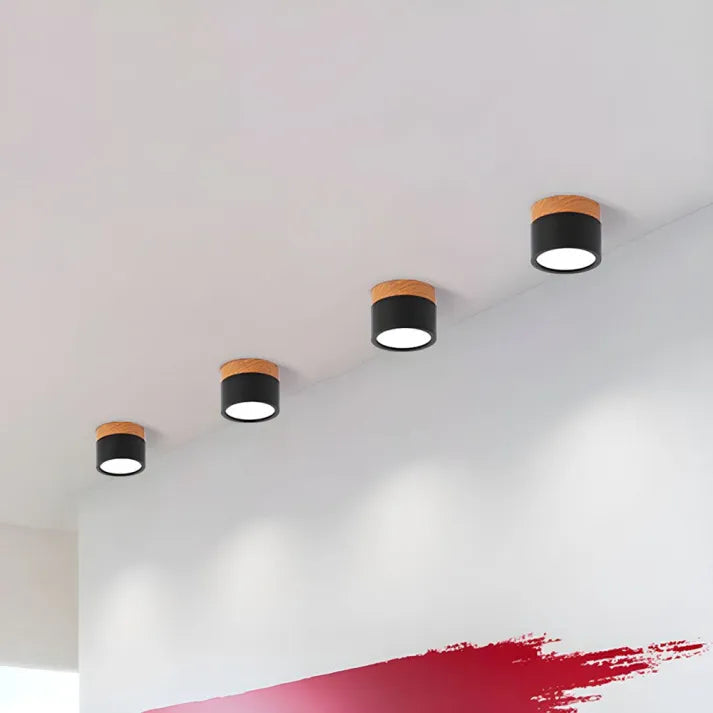 Fjord | Nordisk LED Sylinderformet Taklampe