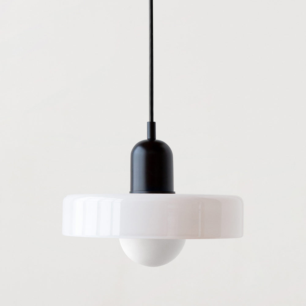Lysena Bauhaus-Style Colored Glass Pendant Light