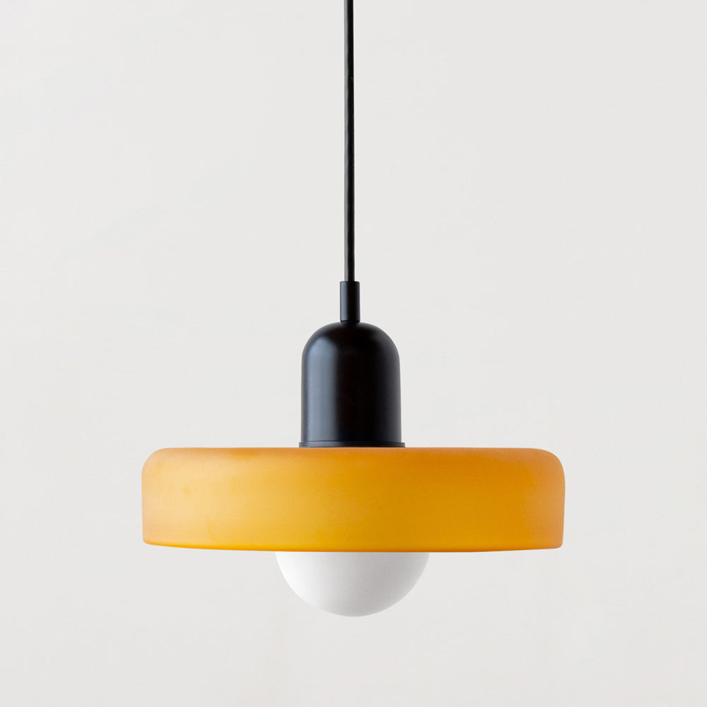 Lysena Bauhaus-Style Colored Glass Pendant Light