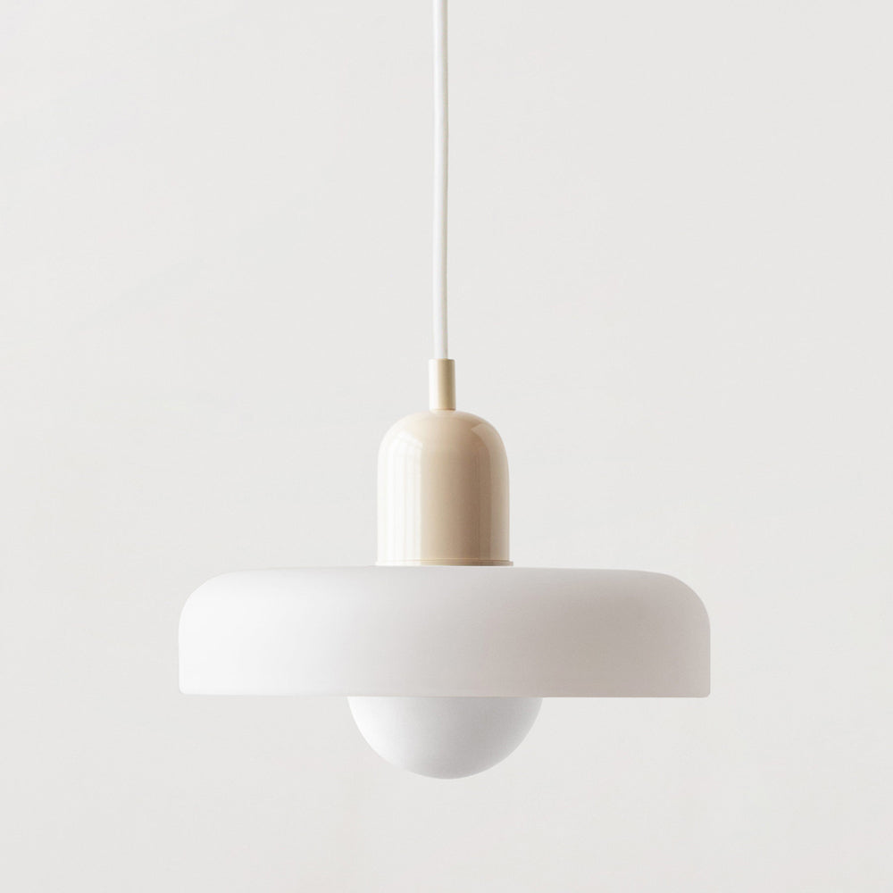 Lysena Bauhaus-Style Colored Glass Pendant Light