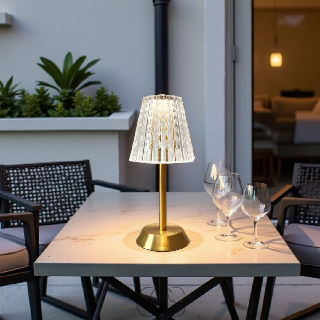 Norroe - LED Crystal Mood Lamp - luxurious light, wherever you want it
