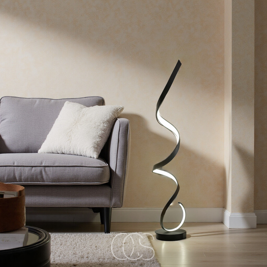 Norroe - LED Spiral Floor Lamp Dimmable