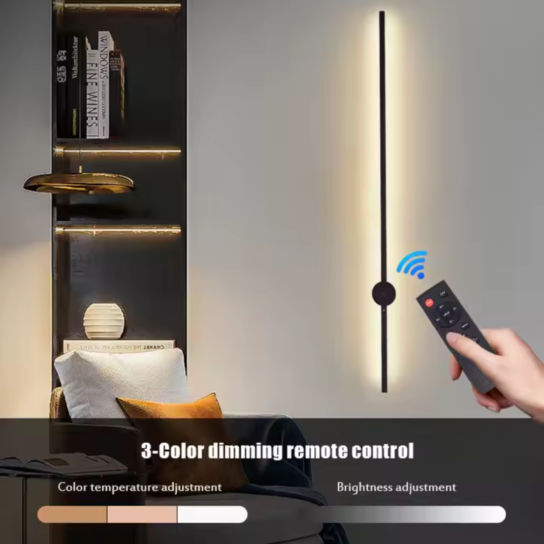 Norroe - Modern Elongated LED Wall Lamp