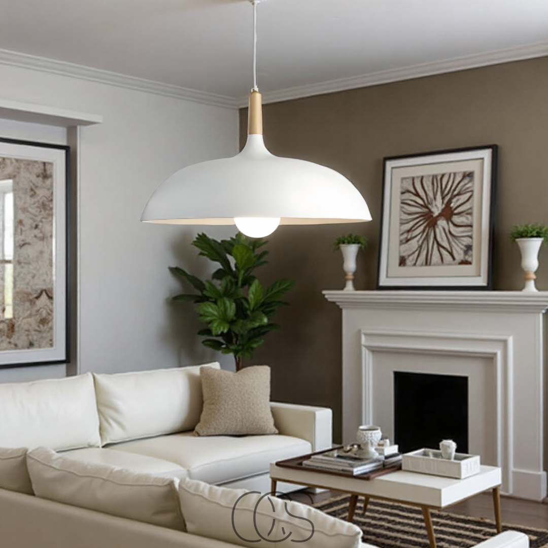 Norroe - Modern Matte Black Ceiling Lamp