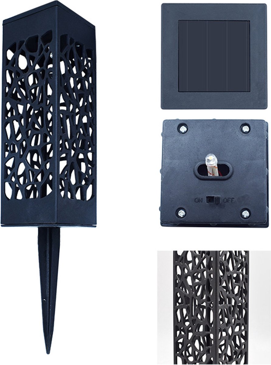 Norroe - Solar Garden Light Pole - Wireless Solar Outdoor Lamp
