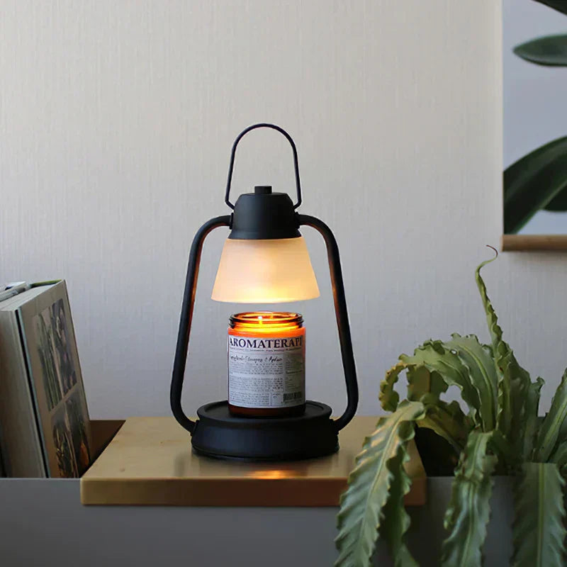 Marlo Vintage Candle Warmer Table Lamp
