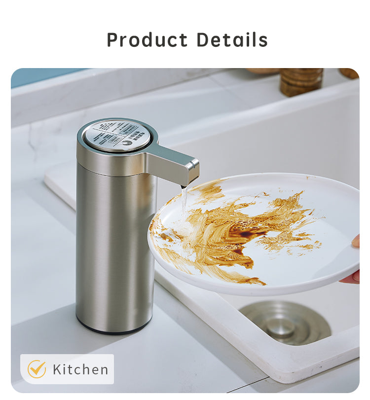 NovaSense Stainless Steel Auto Soap Dispenser With Sensor