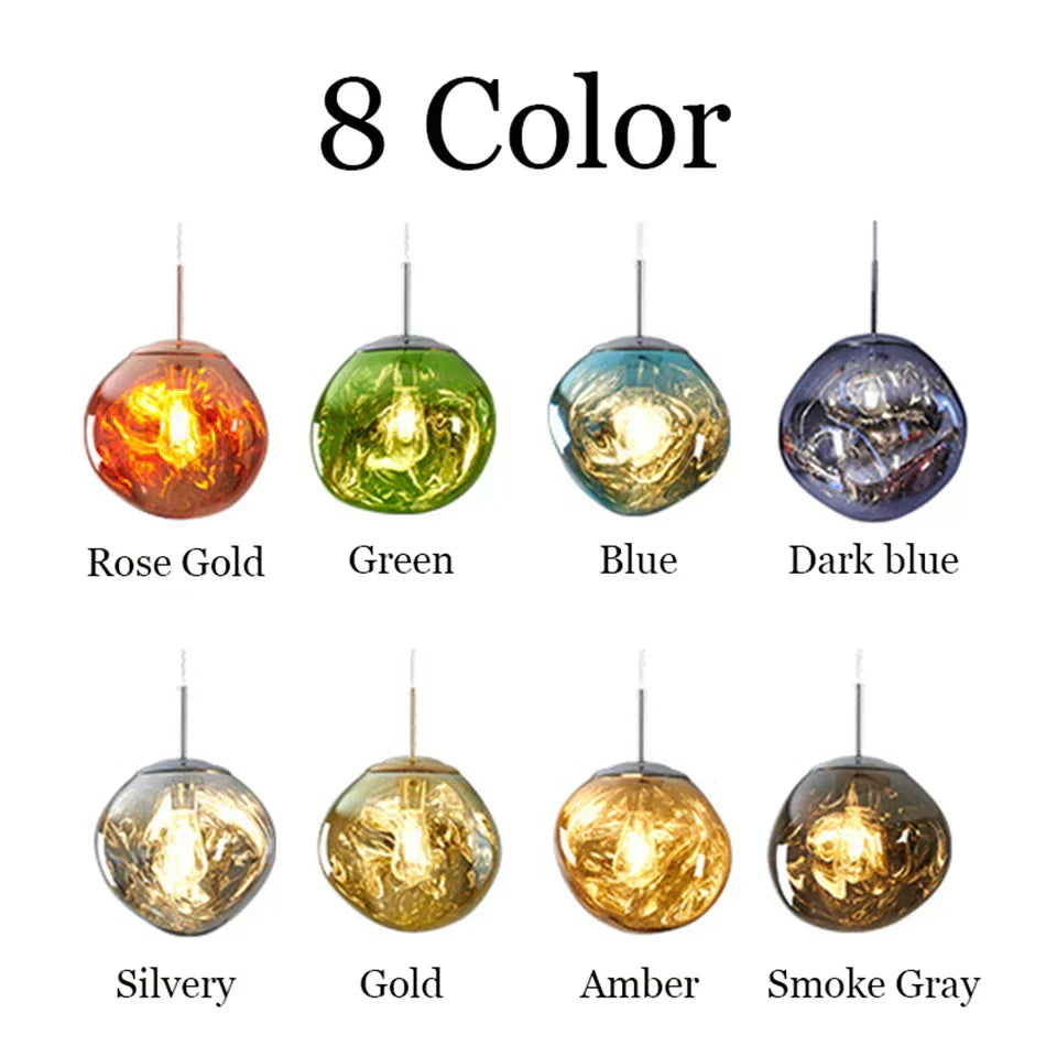 Vireli Lava Glow Candeeiro de Teto LED para Salas de Estar Modernas