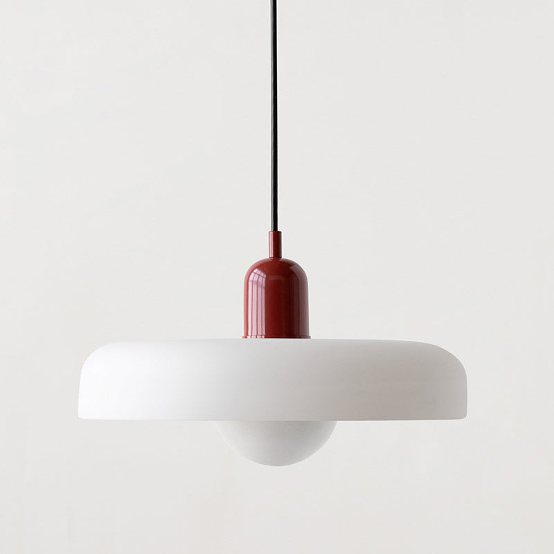 Lysena Bauhaus-Style Colored Glass Pendant Light