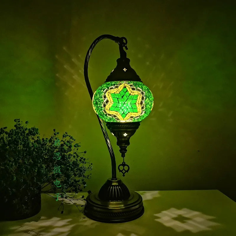 Marivon | Mosaic Table Lamp in Turkish Style