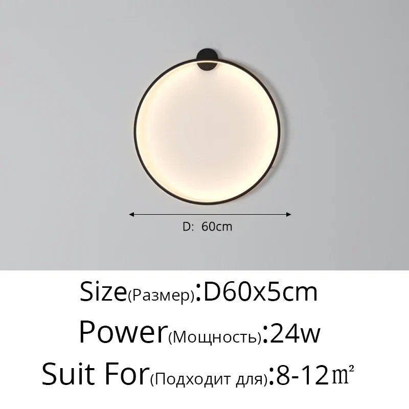 LunaGlow LED Wandleuchte mit einstellbarer Helligkeit