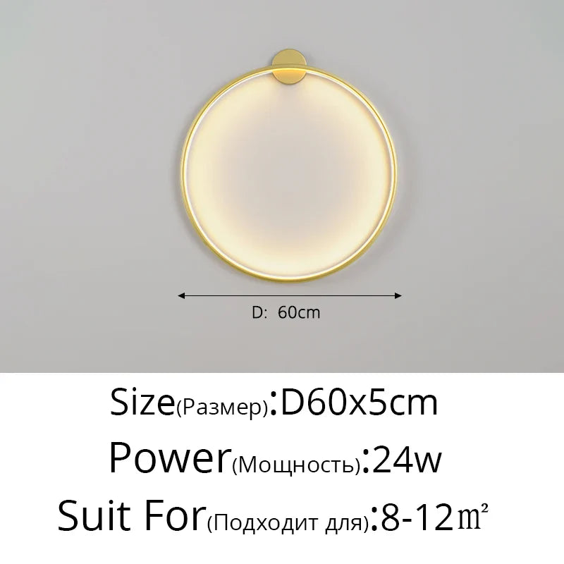 LunaGlow LED Wandleuchte mit einstellbarer Helligkeit