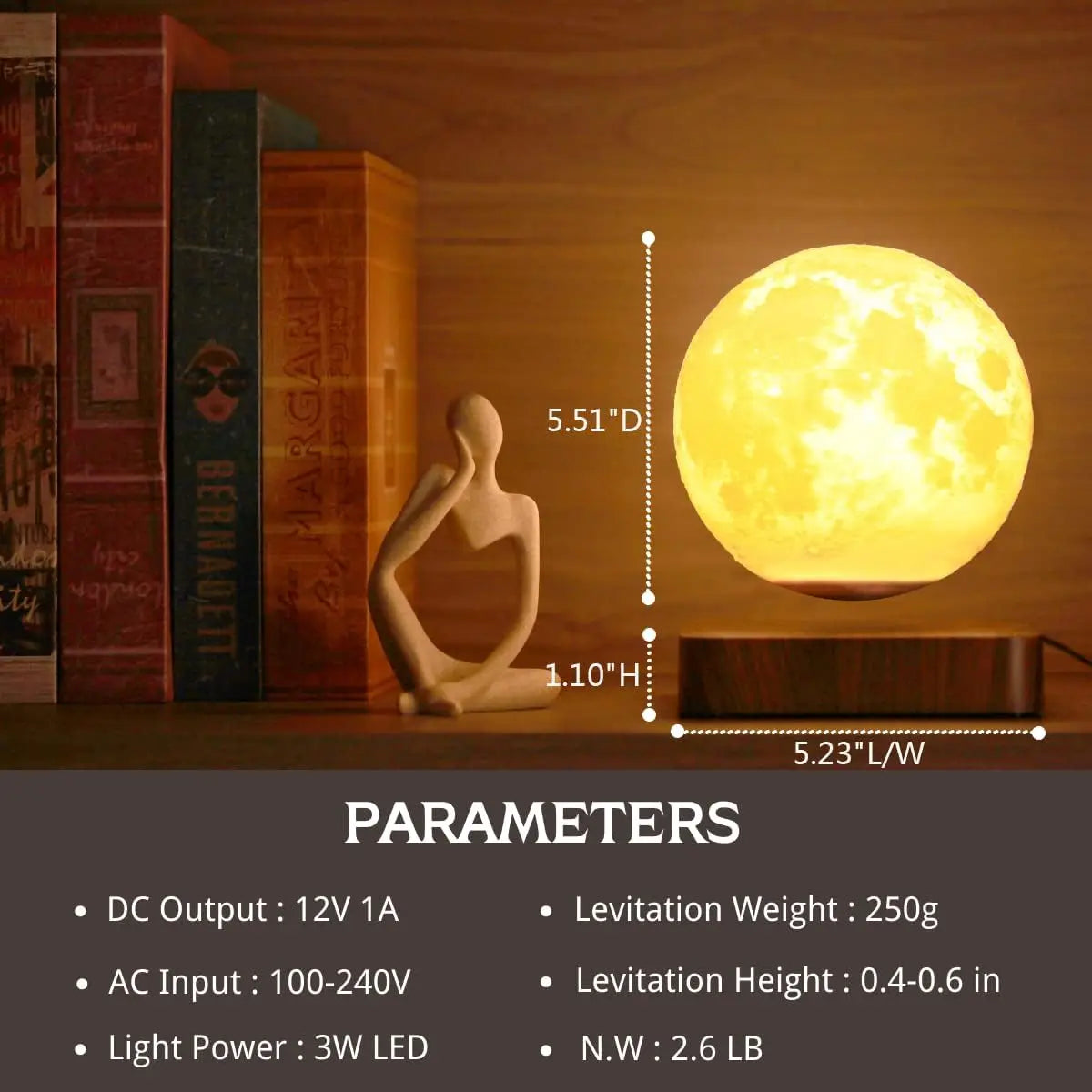 Lunara | Floating Moon Lamp