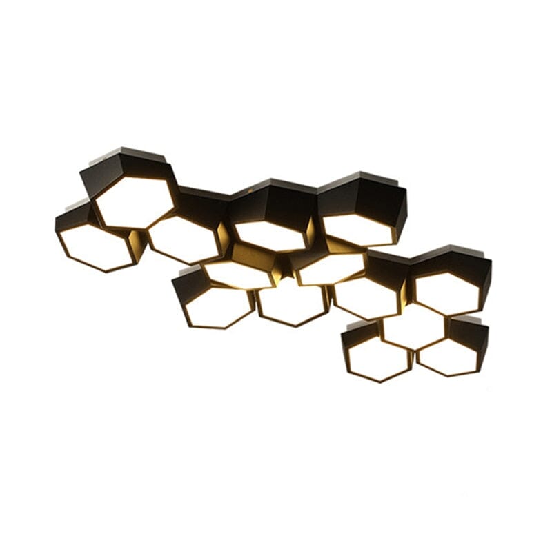 Elios | Nowoczesna geometryczna lampa sufitowa LED