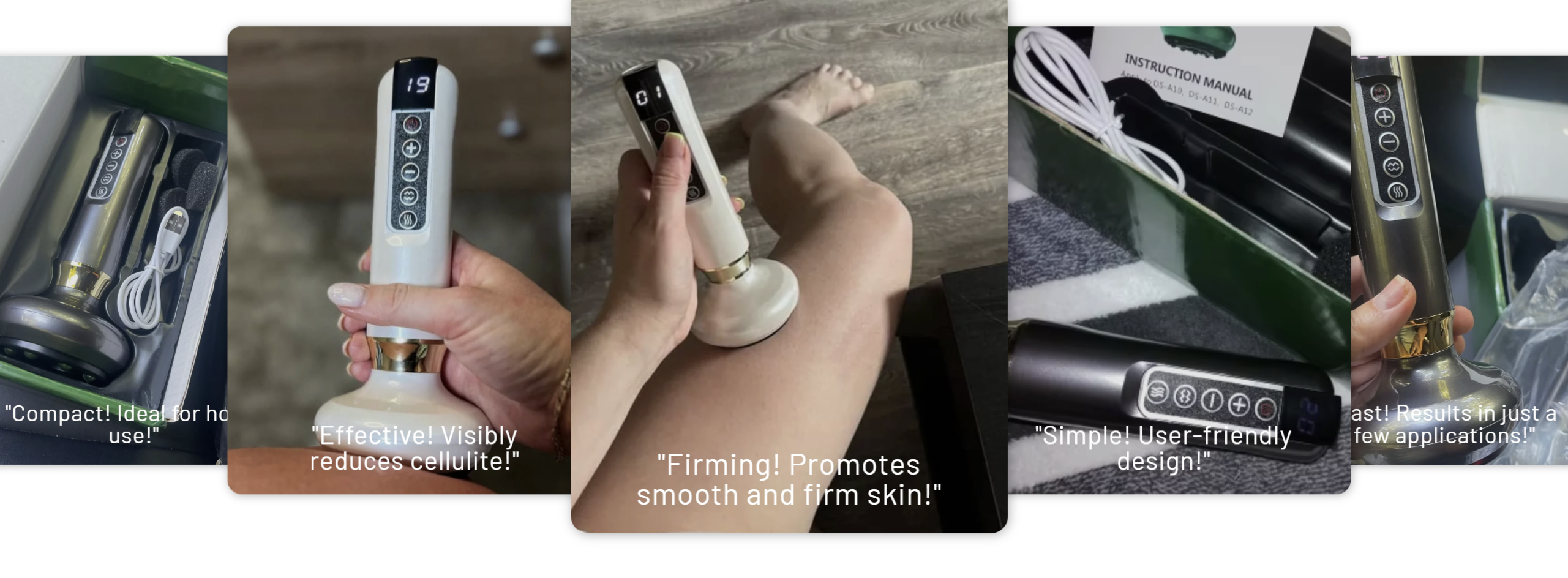 NovaSilk Vacuum Massager for Visible Cellulite Reduction