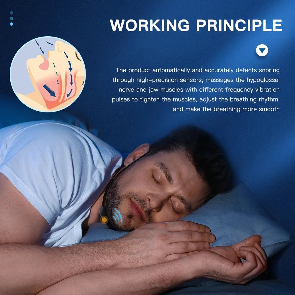 PulseSilence EMS Snore Stopper for Sleep Optimization