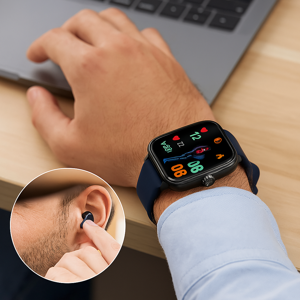 NovaPulse Health Pro Smartwatch EKG BP HR iOS Android