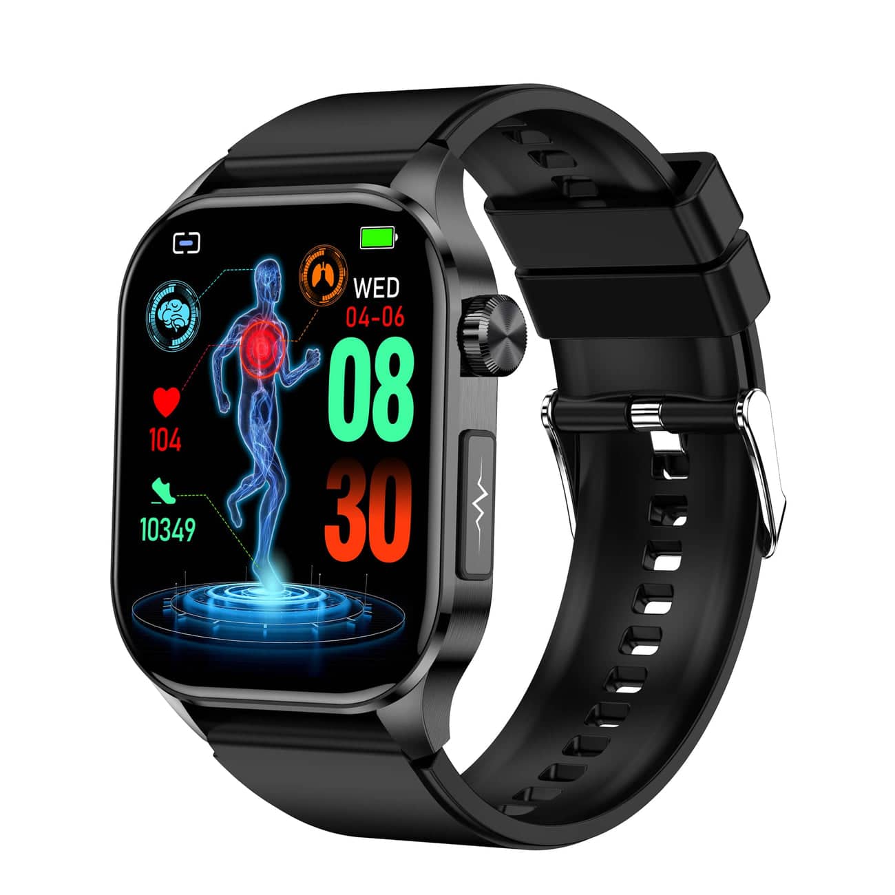 NovaPulse Health Pro Smartwatch EKG BP HR iOS Android