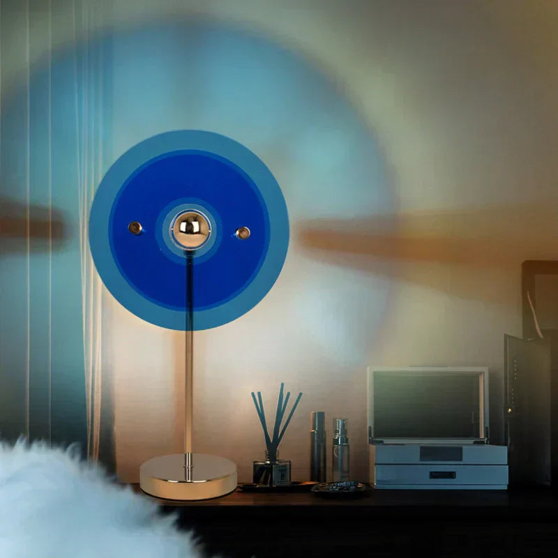 Lunaro Klein Blue UFO Table Lamp