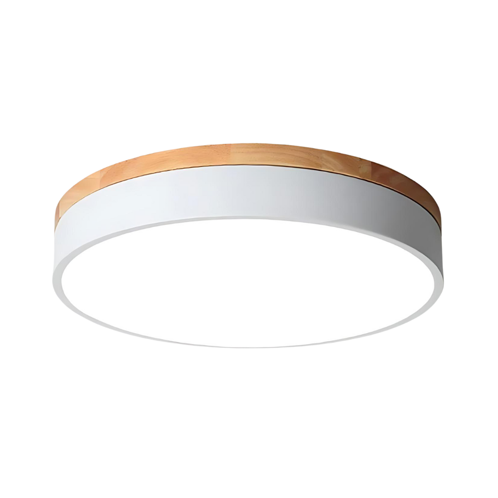 Nordlyte | Natural Wood Ceiling Lamp With Minimalist Design