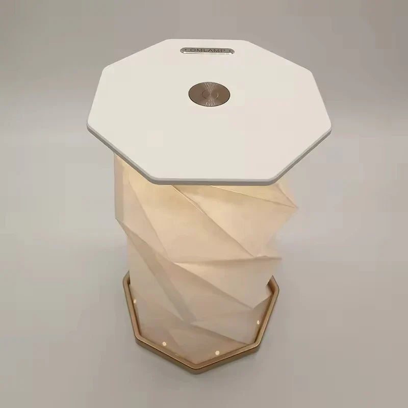 Elara ładowalna lampa stołowa LED z kryształem | Eleganckie światło akcentowe do salonu i sypialni