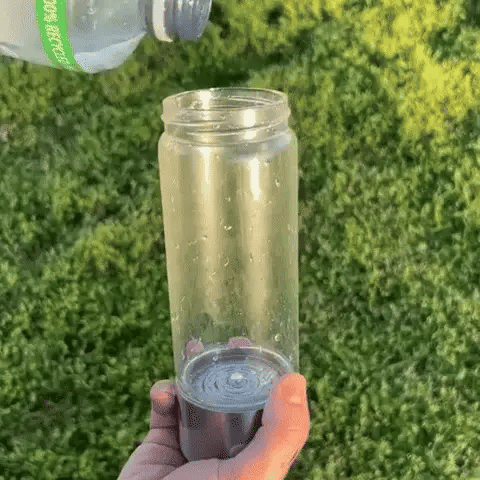 AeroHydro Hydrogen Water Bottle Glass On The Go Generator