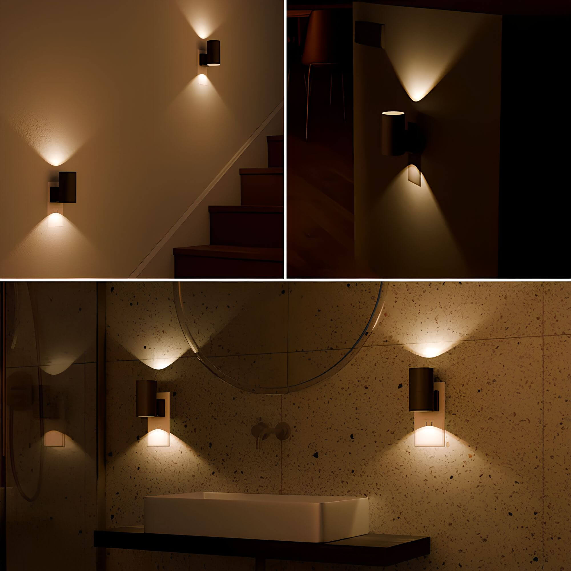 Lumiara | Dimbar LED-nattlampe med automatisk skumringssensor for stilfull atmosfære