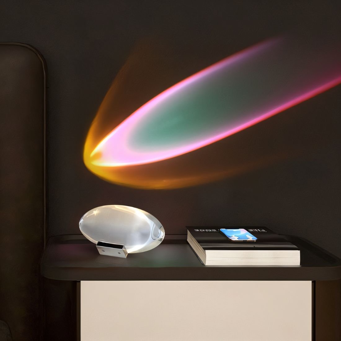 Lampa stołowa Crystal Eye firmy Liora