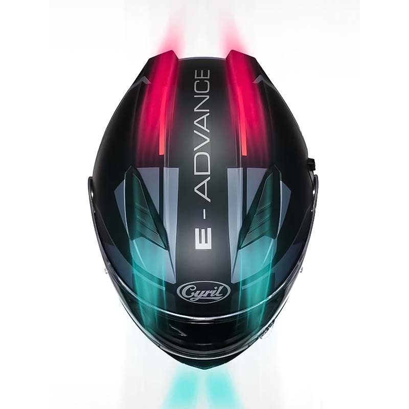 NovaGuard Dual Visor Flip-Up Helmet DOT and ECE Certified
