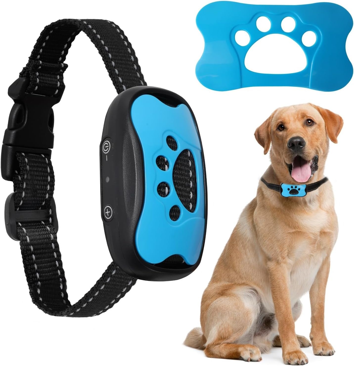 Zgarda QuietPaws Pro pentru câini, antrenament umanitar anti-lătrat