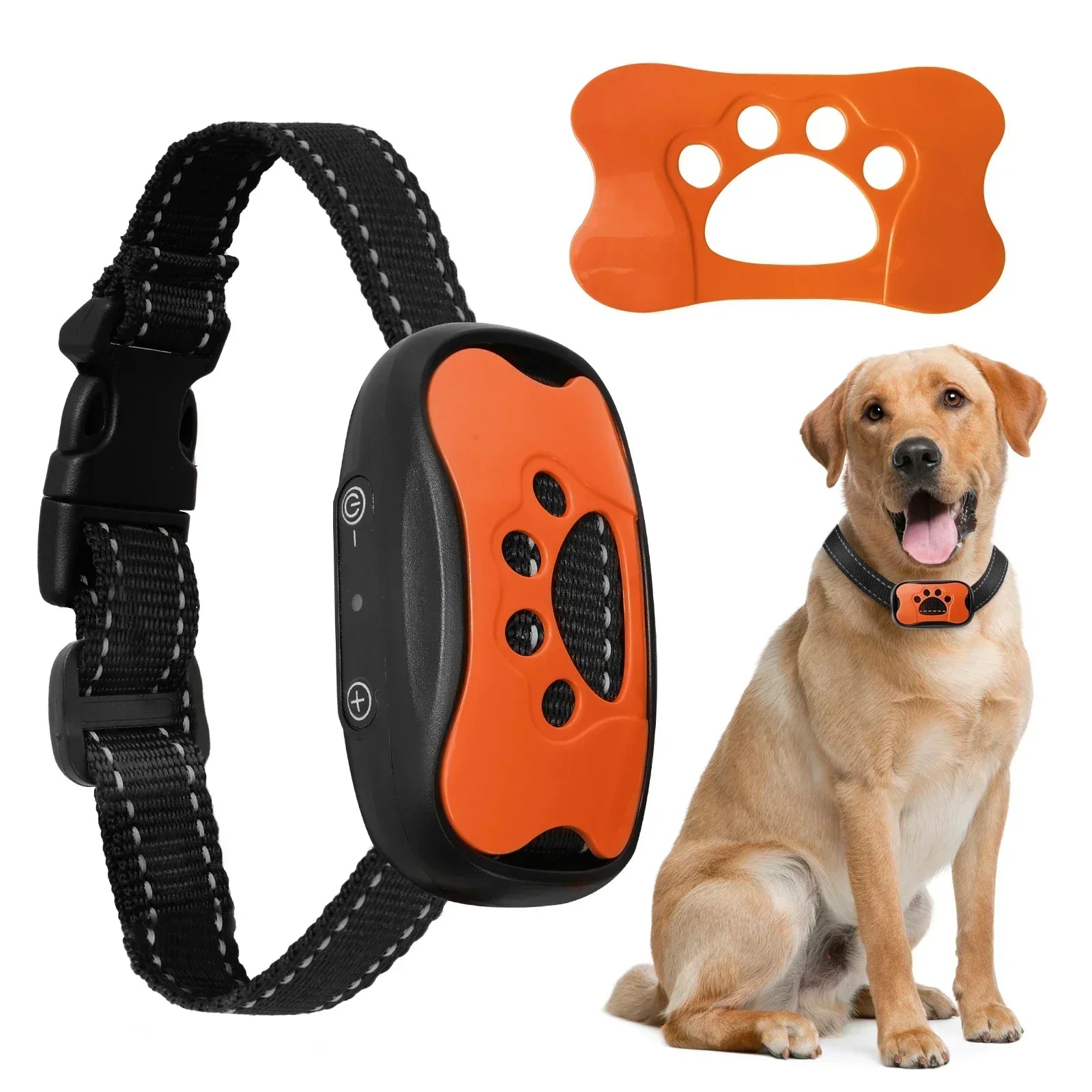Zgarda QuietPaws Pro pentru câini, antrenament umanitar anti-lătrat