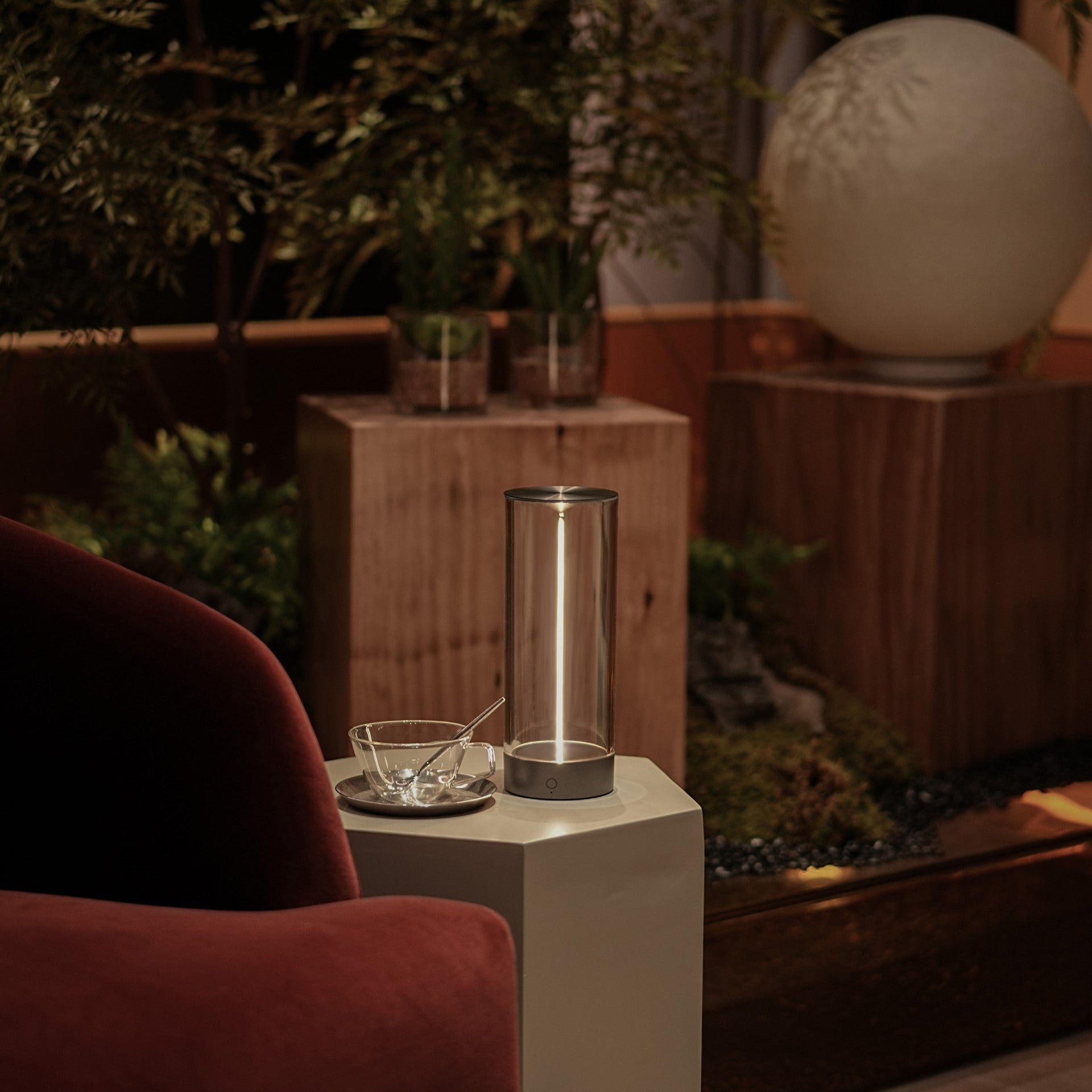 LumaVibe magnetisk LED stemningslys, trådløs og oppladbar