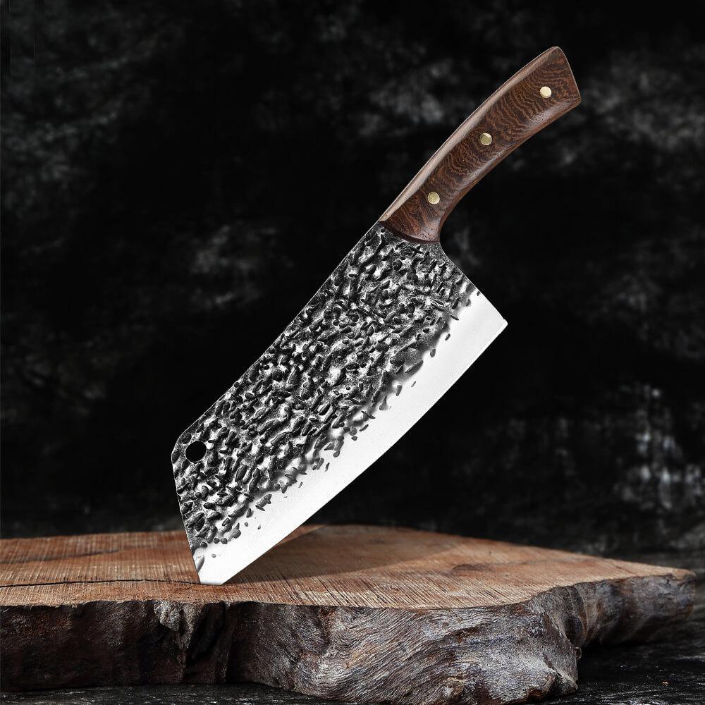 Ravara Hand-Forged Cleaver Knife 168-Hour Craftsmanship