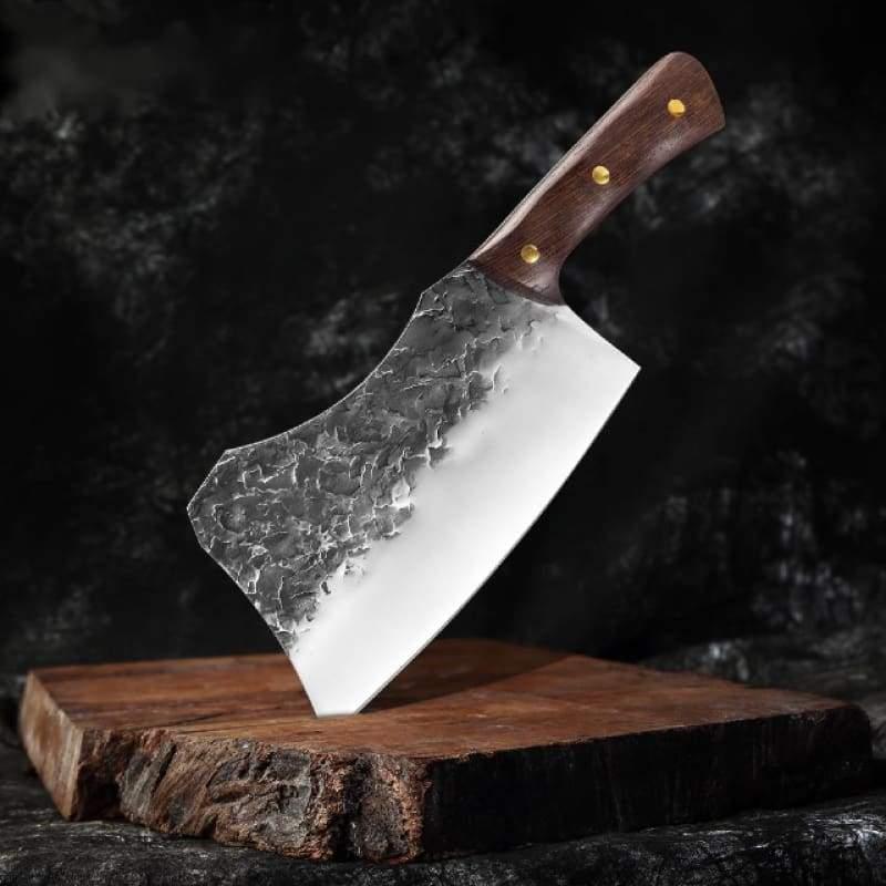 ForgePeak håndsmidd ultraskarp slaktekniv Santoku