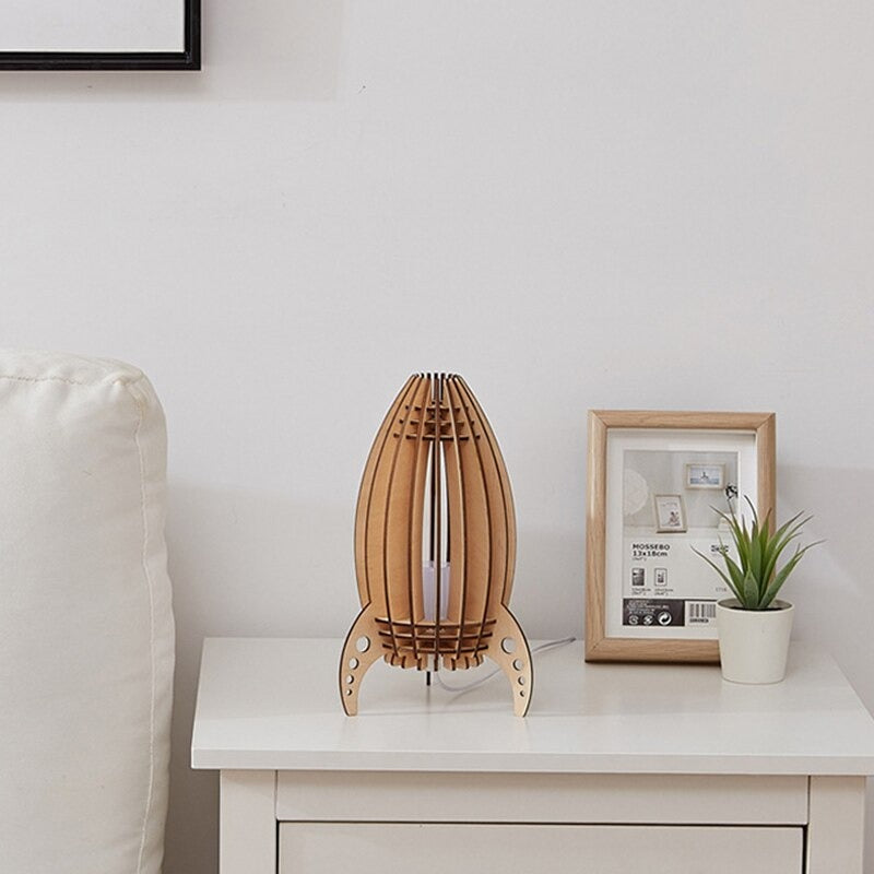 Lunara | Rocket Night Lamp for Kids