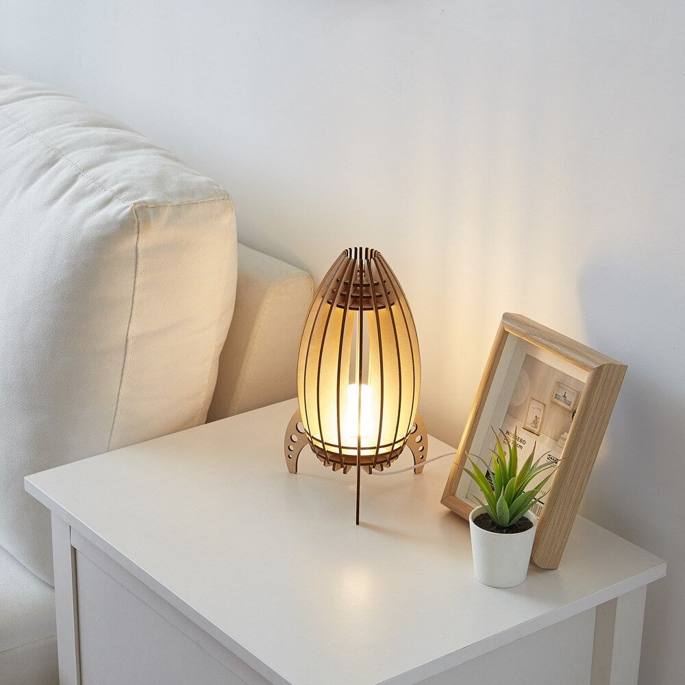 Lunara | Rocket Night Lamp for Kids
