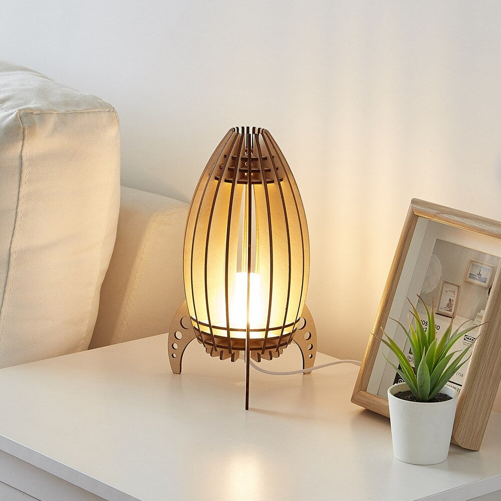 Lunara | Rocket Night Lamp for Kids