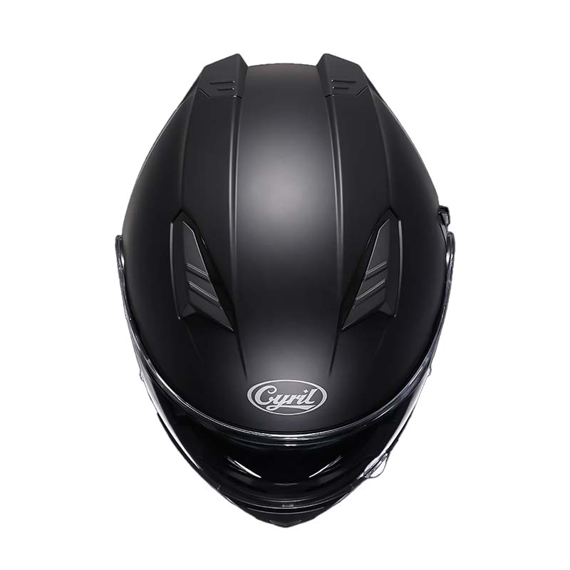 NovaGuard Dual Visor Flip-Up Helmet DOT and ECE Certified