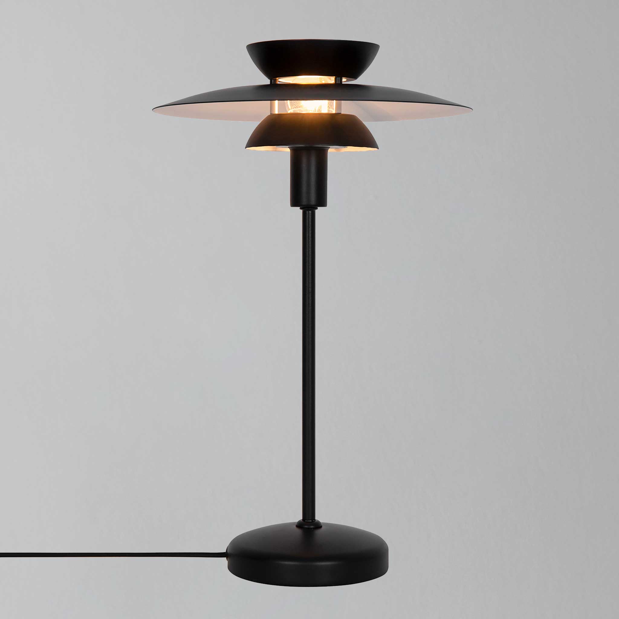 Liora bordlampe i svart
