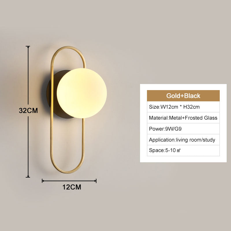 Nowoczesne lampy ścienne LED do dekoracji domu i atmosfery
