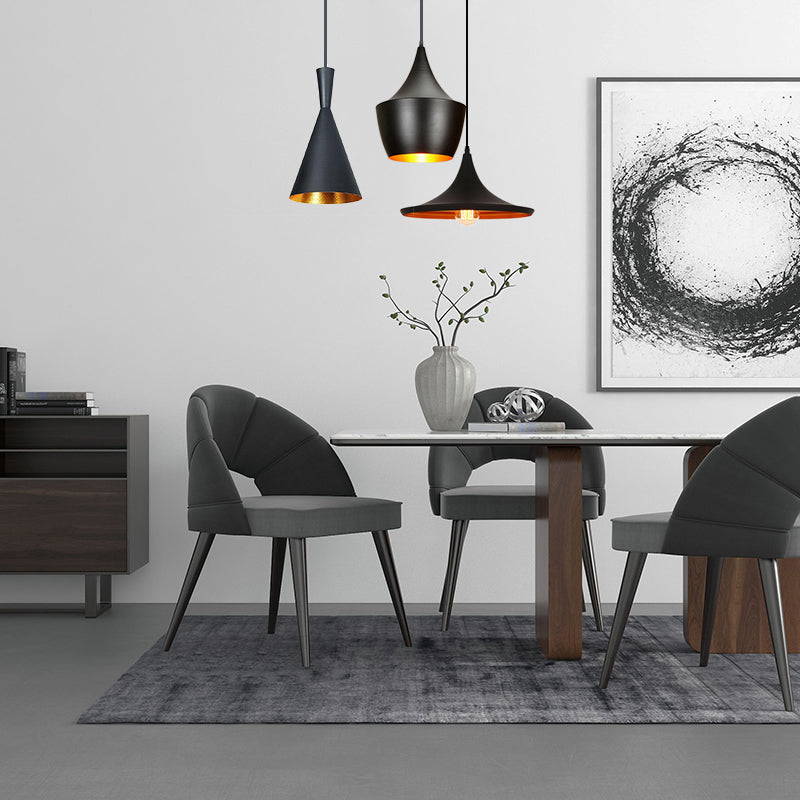 Elegancka lampa wisząca w stylu loftowym nordyckim nowoczesnym