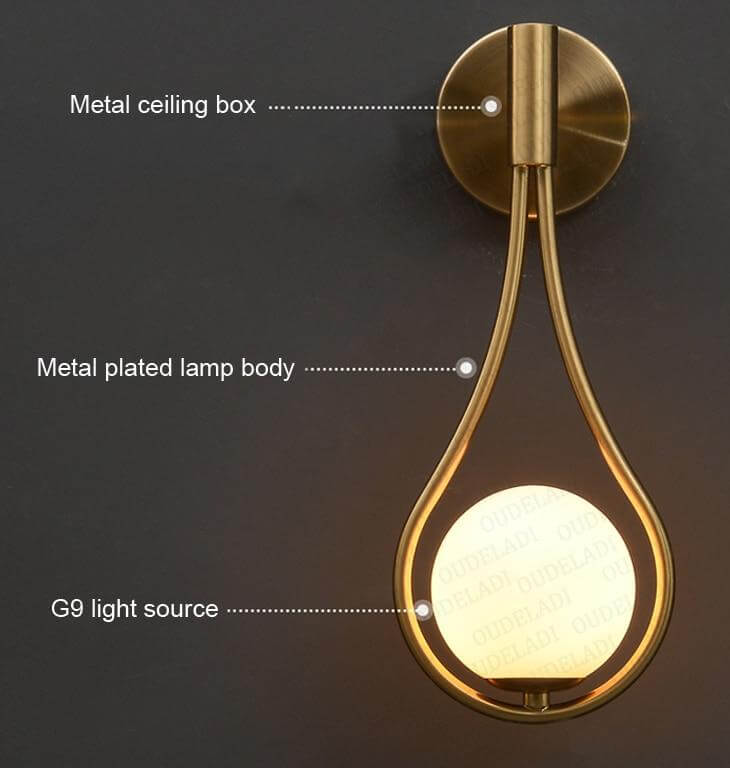 Lumiya | Moderne nordisk minimalistisk vegglampe