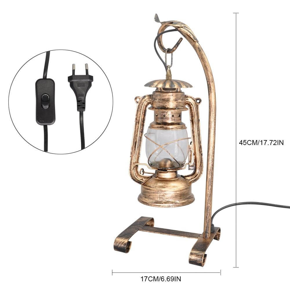 Marilla | Vintage Table Candle Lamp