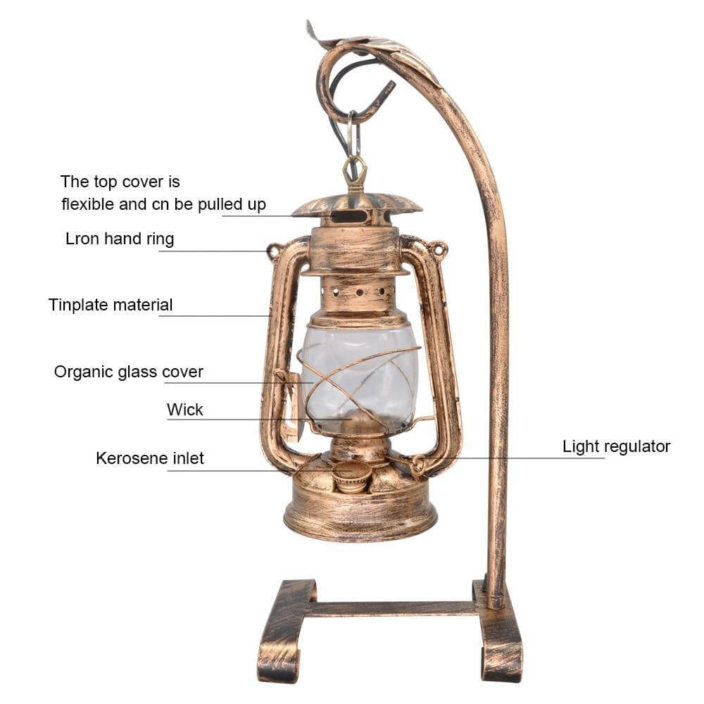 Marilla | Vintage Table Candle Lamp
