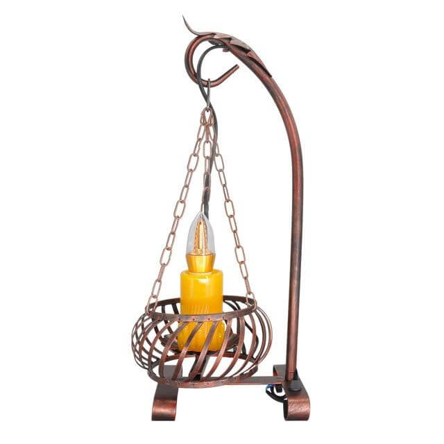 Marilla | Vintage Table Candle Lamp