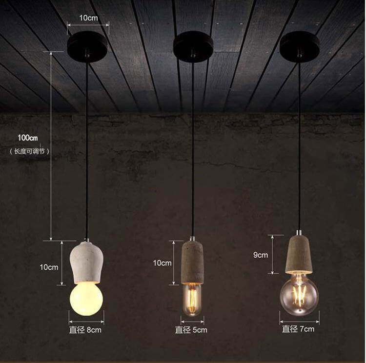 Merrow | Small Elegant Loft-Style Pendant Light